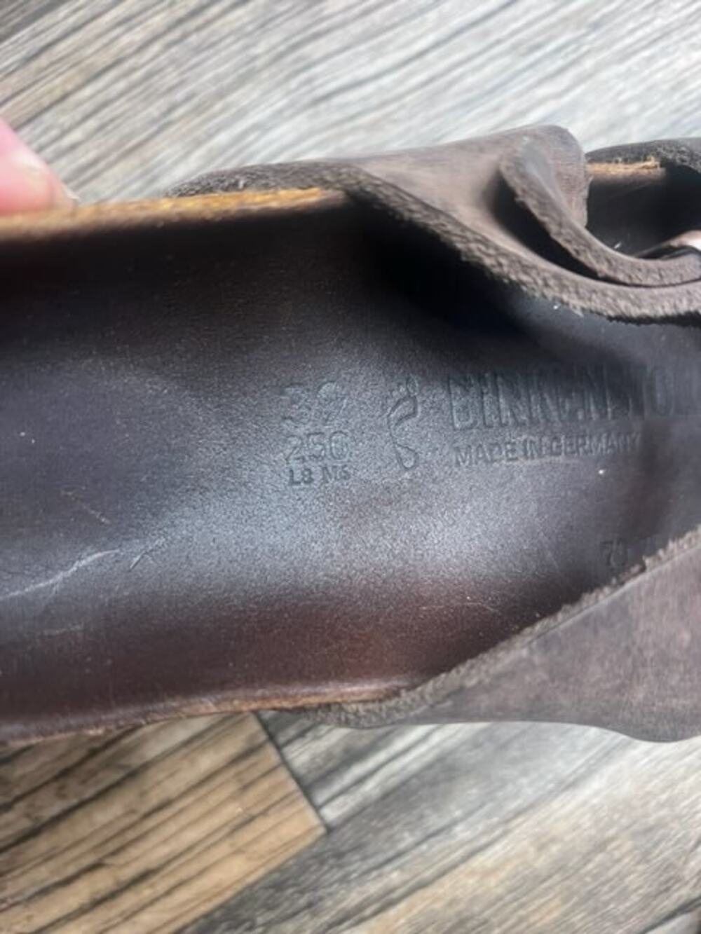 Birkenstock Multi Strap Sandals Womens 8 / EU 39 Dark Brown Leather - Picture 4 of 5